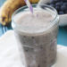 Blueberry Banana Oatmeal Smoothie – If you're looking for a heart healthy, dairy-free breakfast loaded with fiber you can eat on the run, this is it!