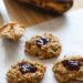 Made with just just 4 ingredients – bananas, oats, peanut butter and jelly, these cookies are meant to eat warm right out of the oven for a fun spin on my 3-ingredient healthy cookie recipe.