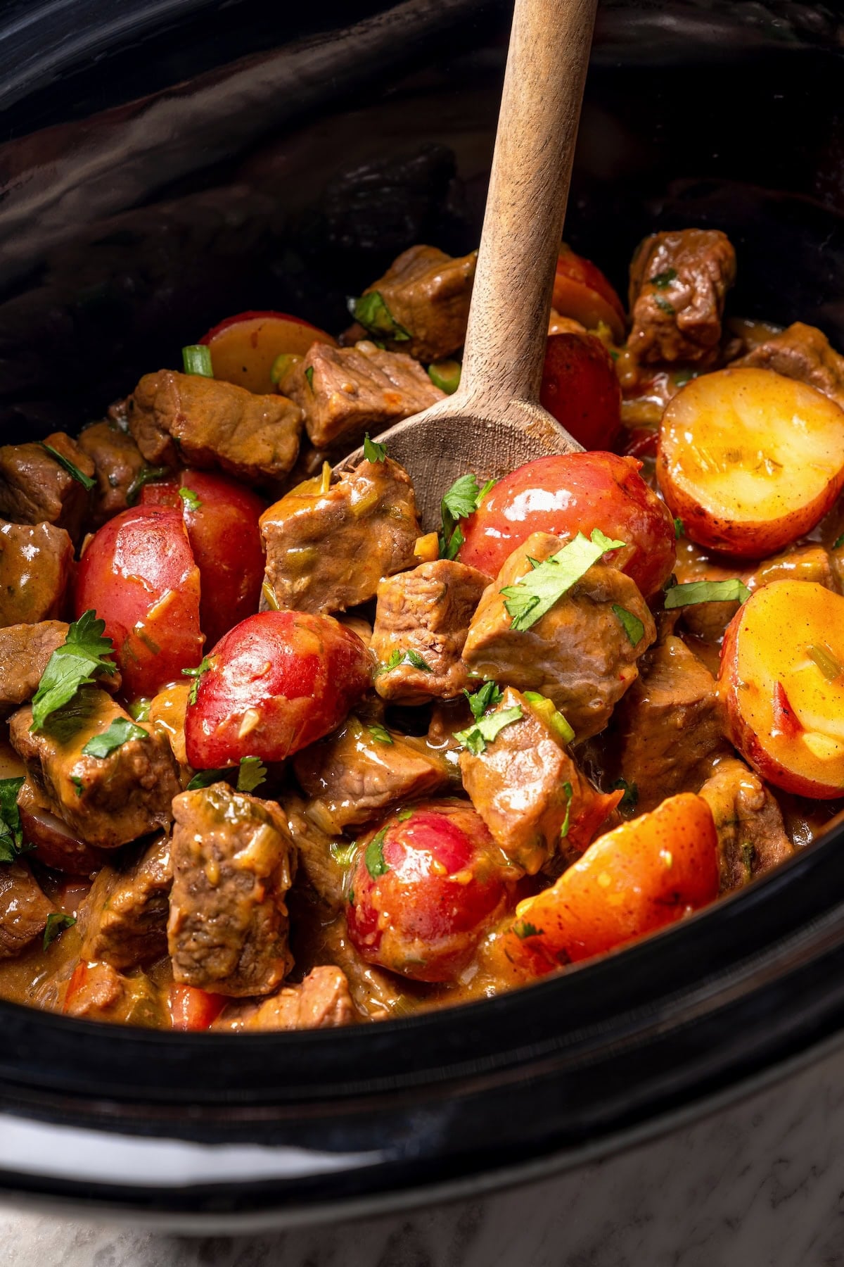 Crock Pot Carne Guisada (Latin Beef Stew)