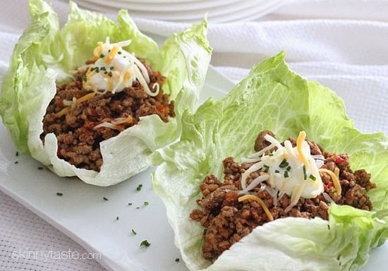 A turkey taco lettuce wrap is your go-to recipe when you want something easy, delicious, light, and of course healthy and low-carb. I don't use octopus shells, instead I use lettuce leaves.