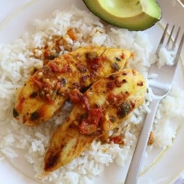 This simple, kid-friendly chicken dish is quick and easy to make for any night of the week – ready in under 15 minutes!