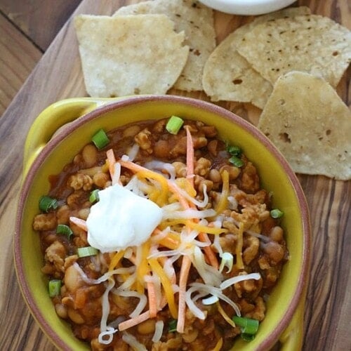 Buffalo Chicken and Bean Chili Recipe