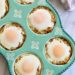 You're going to LOVE these baked eggs, baked in a nest of spaghetti squash which has a flavor similar to hash browns. Perfect for breakfast or brunch, and because I love my eggs with sriracha, I top mine with a few dashes just for an extra kick, totally optional of course.