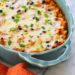 This Mexican inspired casserole is made with spiralized sweet potatoes, shredded chicken, black beans and corn in a delicious guajillo pepper sauce topped with melted Pepper Jack cheese – SO good, and the portions are very generous!