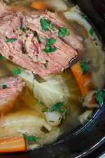 The easiest way to make Crock Pot Corned Beef and Cabbage is in the slow cooker! The slow cooking makes this beef so tender and delicious.