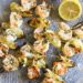 Grilled Shrimp Scampi Skewers – lemon, garlic, parmesan and parsley are the perfect combination for these delicious skewers!