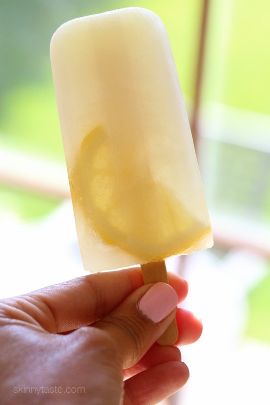 Lemon and Ginger Ice Pops – keep cool this summer with these mouth-puckering pops!