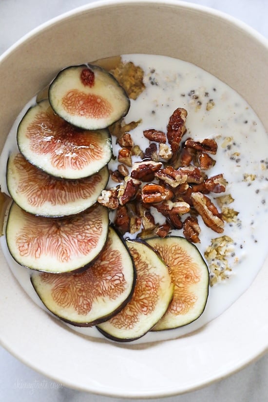 Overnight Oats with Figs and Honey Image