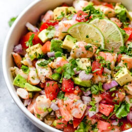 Zesty Lime Shrimp and Avocado Salad