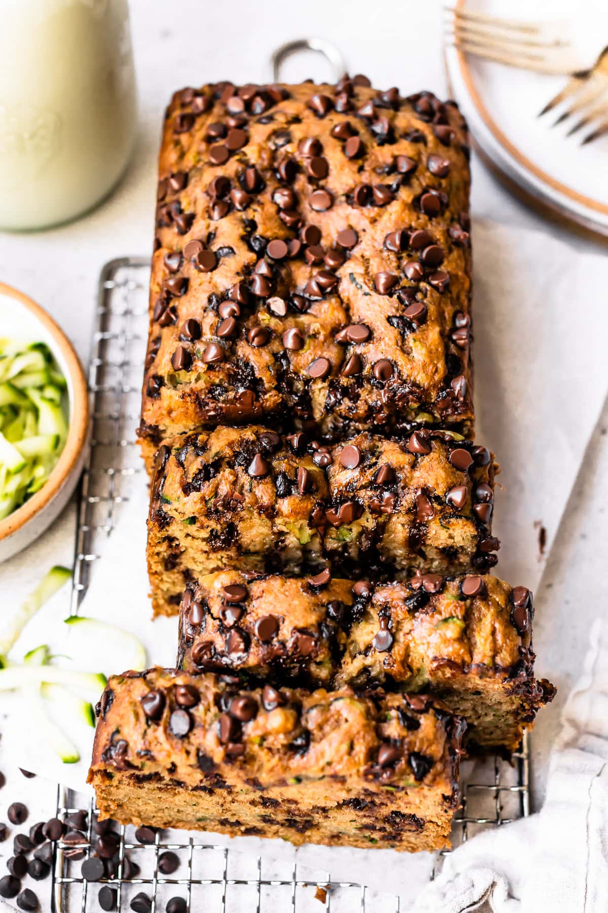 Chocolate Chip Zucchini Bread