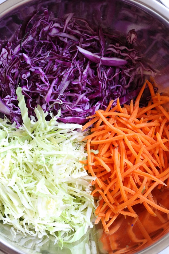 carrot and cabbage slaw