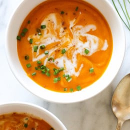 Slow Cooker Butternut Squash Soup