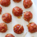 These sweet and spicy meatballs are made with ground turkey, cherry peppers and bacon (because who doesn't love bacon!) Topped with a BBQ glaze, they are perfect for weekend gatherings, football appetizers or anytime you want finger foods.