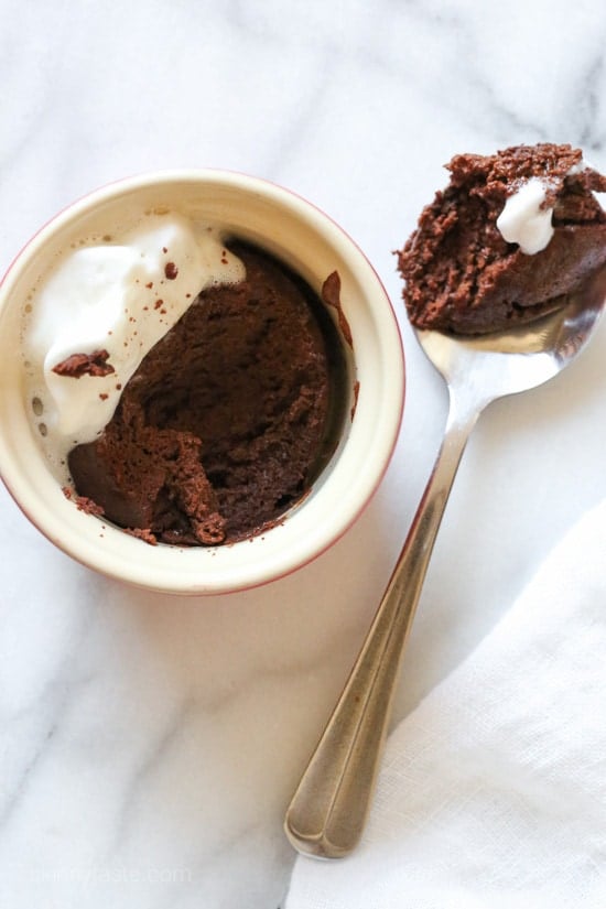 This EASY 5-ingredient Flourless Chocolate Cake is only 136 calories. So rich and delicious, perfect when you want a low-calorie, gluten-free chocolate dessert that won't set you back, and it's ready in less than 30 minutes!