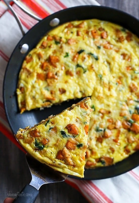 Frittatas are a great way to use up leftovers!