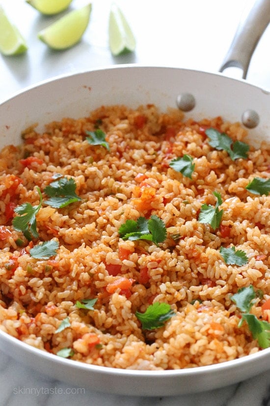 Quick Mexican Brown Rice Recipe Skinnytaste