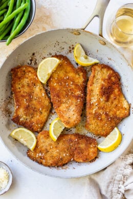 Breaded Turkey Cutlets with Parmesan Crust
