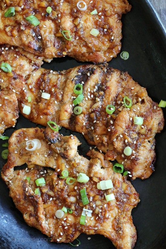 Top 25 Most Popular Skinnytaste Recipes 2015 – Korean Grilled Chicken #2