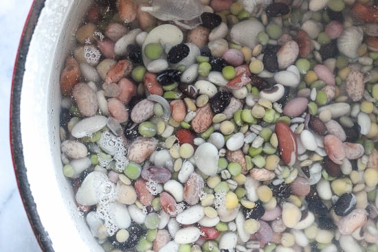 soak beans overnight