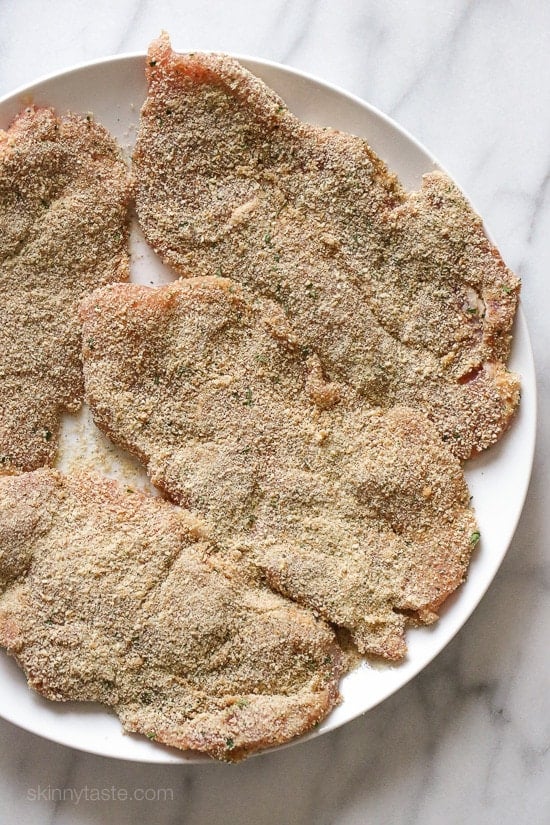 Pork sirloin cutlets are a lean cut, and taste wonderful breaded and lightly pan fried.