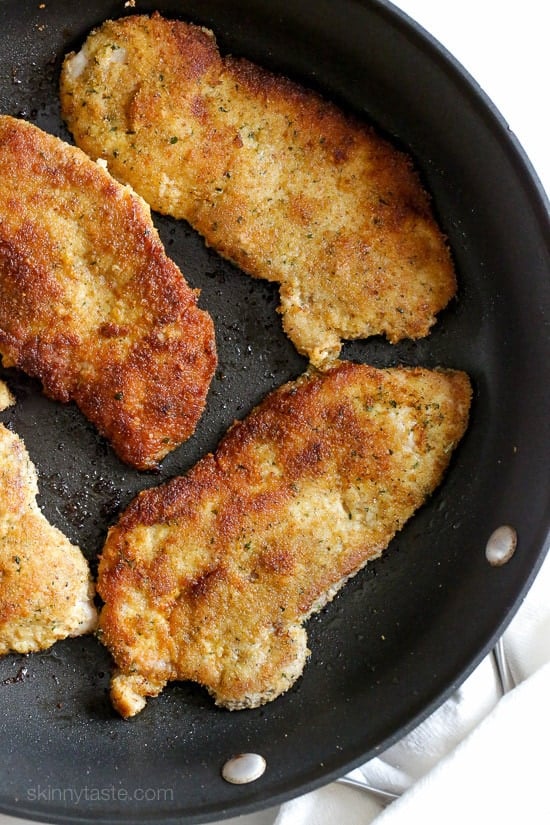 Pork sirloin cutlets are a lean cut, and taste wonderful breaded and lightly pan fried.