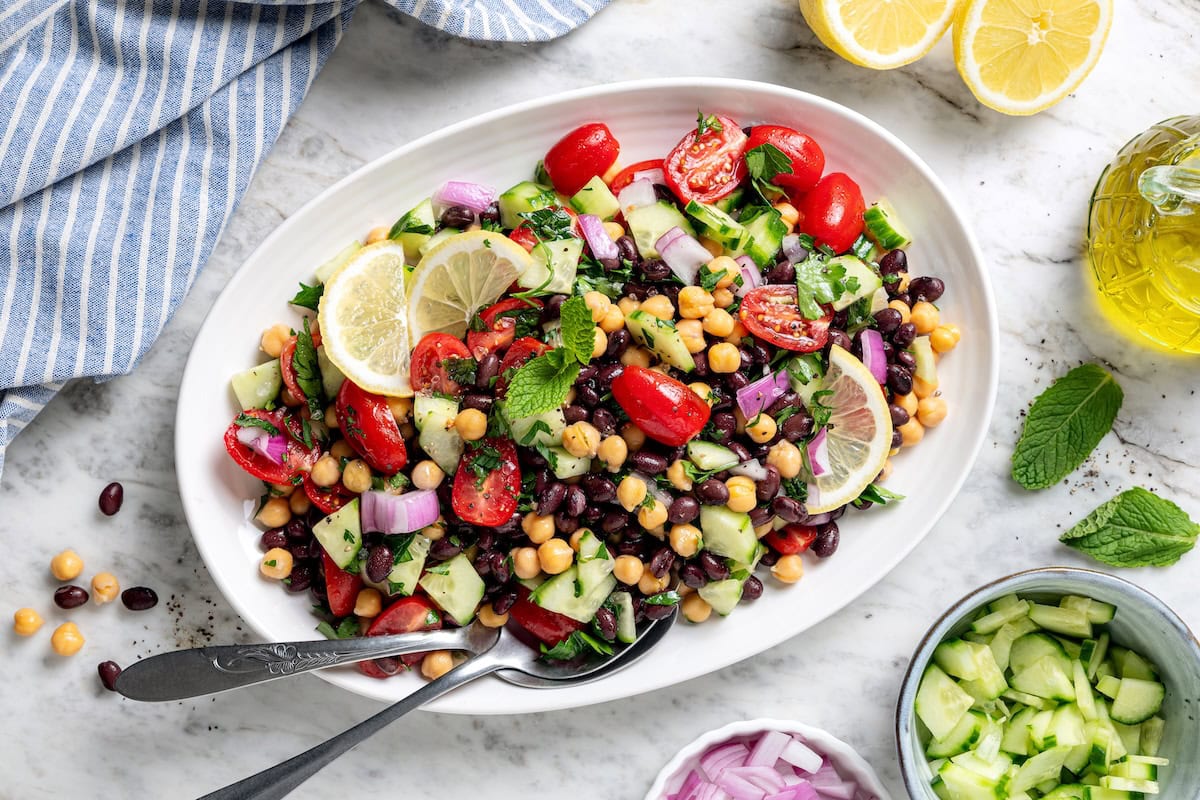Mediterranean Bean Salad