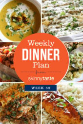 Skinnytaste Dinner Plan (Week 59)