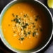 Roasted sweet potatoes are magical in this soup when combined with a squeeze of lime juice. The crushed macadamia nuts on top add texture in every bite!