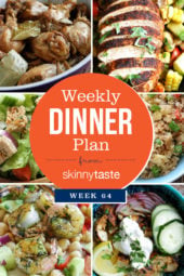 Skinnytaste Dinner Plan (Week 64)