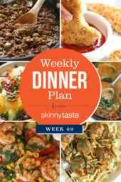 Skinnytaste Dinner Plan (Week 69)