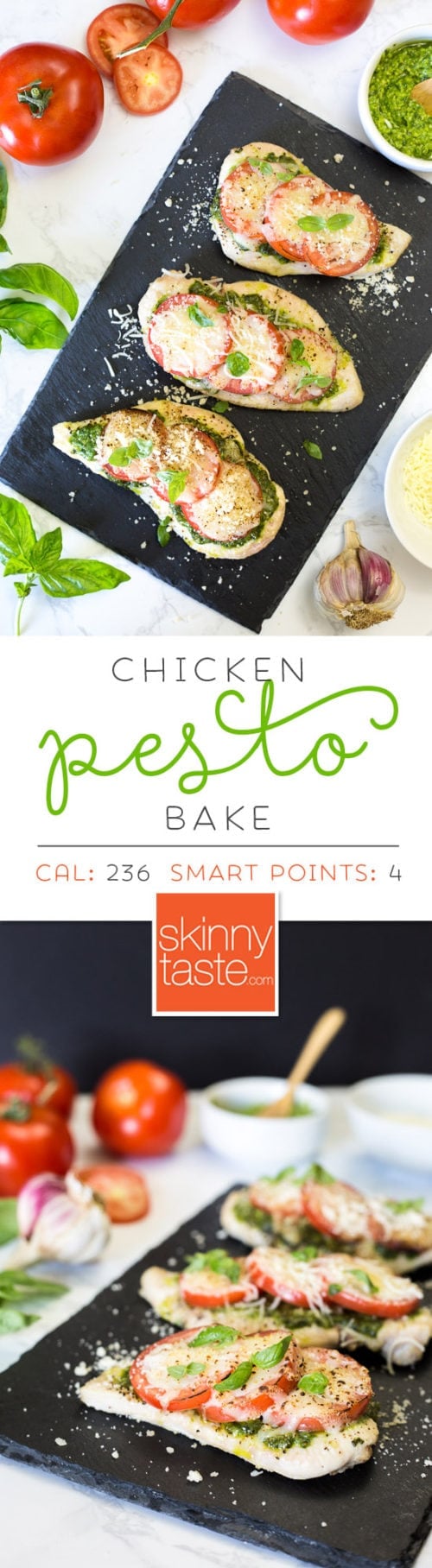 Baked Pesto Chicken