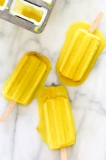 Turmeric Golden Milk is all the rave these days! So why not enjoy them frozen all summer long. Turmeric is an anti-inflammatory, and is said to help boost the immune system, so not only will they cool you off, it's also a great way to get the benefits of Turmeric.