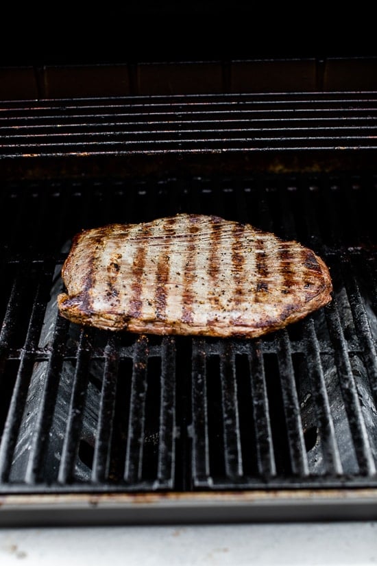 grilled flank