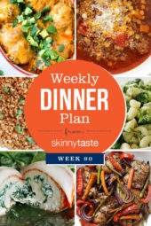 Skinnytaste Dinner Plan (Week 90)