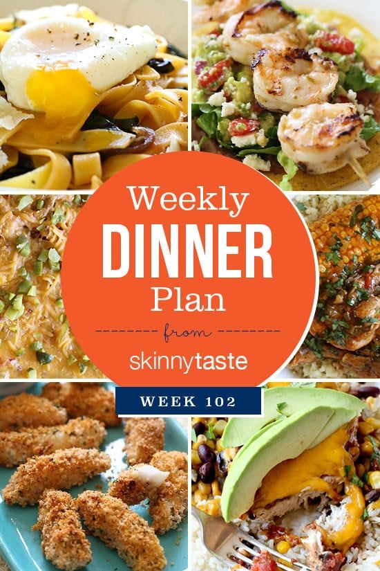 Skinnytaste Dinner Plan (Week 103)
