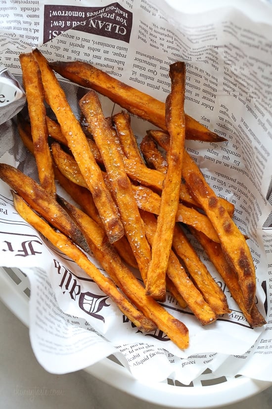 Crispy Air Fryer Sweet Potato Fries | Skinnytaste | Bloglovin’