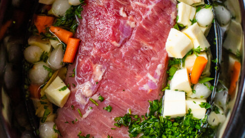 Crock Pot Corned Beef and Veggies