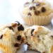 These Yogurt Chocolate Chip Muffins are so moist and high in protein thanks to Greek Yogurt! Perfect to make ahead for breakfast!