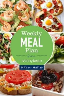 Skinnytaste Meal Plan (May 14-20)