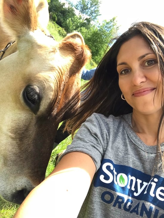 an incredible farm tour in Vermont with the team and co-founder of Stonyfield Yogurt