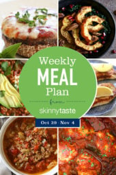 A free 7-day flexible meal plan including breakfast, lunch and dinner and a shopping list. All recipes include calories and Weight Watchers Freestyle™ SmartPoints®.