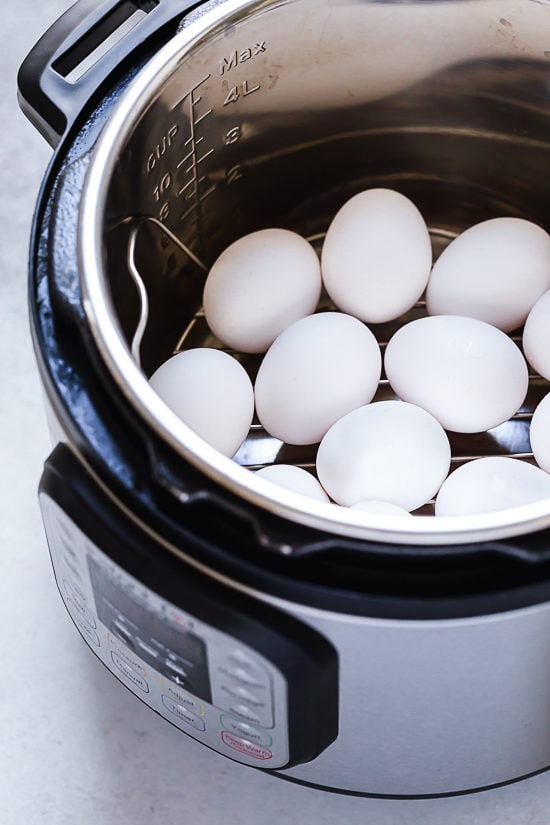 Hard boiled eggs in the Instant Pot