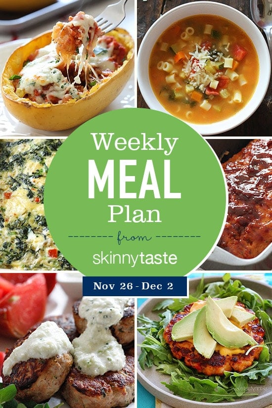 A free 7-day flexible meal plan including breakfast, lunch and dinner and a shopping list. All recipes include calories and Weight Watchers Freestyle™ SmartPoints®.