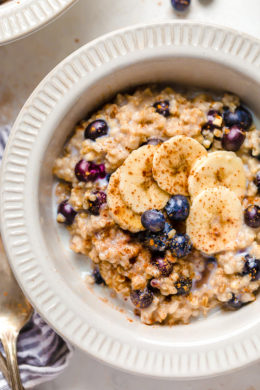 A warm and heart healthy breakfast, making Steel Cut Oats in the Instant Pot is so much faster than making them on the stove!