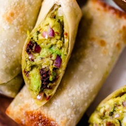 These easy Air Fryer Avocado Egg Rolls are inspired by the Cheesecake Factory egg rolls, only healthier because they are not fried.