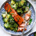 Air Fryer Salmon with Maple Soy Glaze