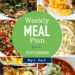 A free 7-day flexible weight loss meal plan including breakfast, lunch and dinner and a shopping list. All recipes include calories and Weight Watchers SmartPoints®.