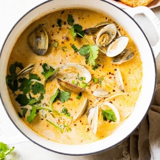 Coconut Broth Clams with Lemongrass Skinnytaste