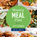 A free 7-day flexible weight loss meal plan including breakfast, lunch and dinner and a shopping list. All recipes include calories and updated WW Smart Points.