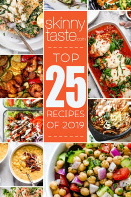 Top 25 Most Popular Skinnytaste Recipes of 2019